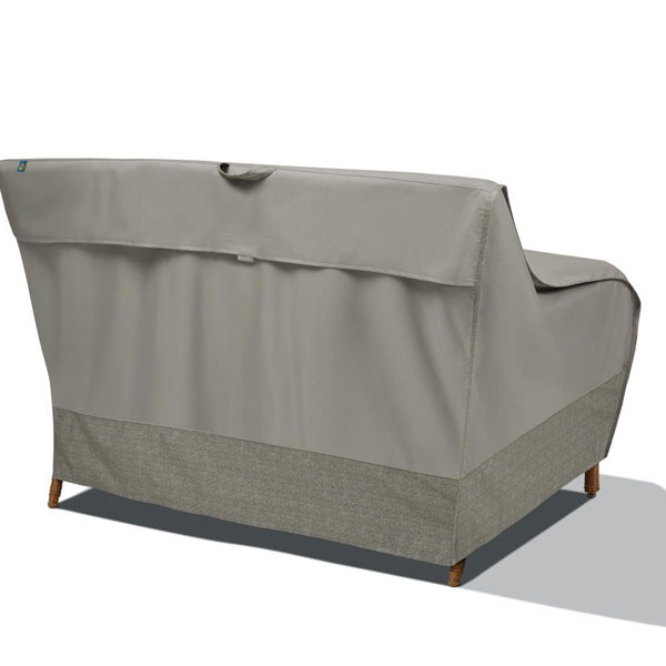 52" Duck Covers® Weekend Water-Resistant Patio Loveseat Cover with Integrated D - Image 7